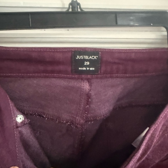 Just Black Women's Plum Skinny Jeans - Picture 3 of 4